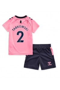 Everton James Tarkowski #2 Babytruitje Uit tenue Kind 2022-23 Korte Mouw (+ Korte broeken)